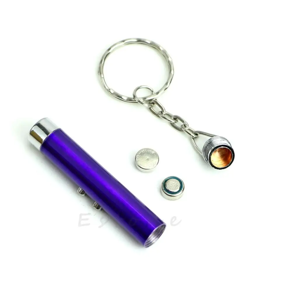 Многофункциональная красная лазерная указка Mini 2 в 1 ручка с белым светодиодным