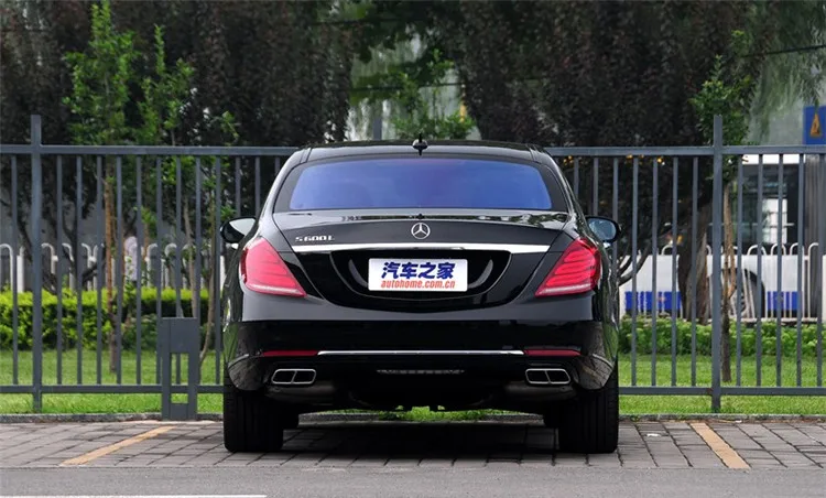 Двойной квадратный задний глушитель выхлопной трубы для Mercedes Benz W221 W164 X166 X164 W176 S300 S350 S500 GL350 GL45 S CLA ML класс
