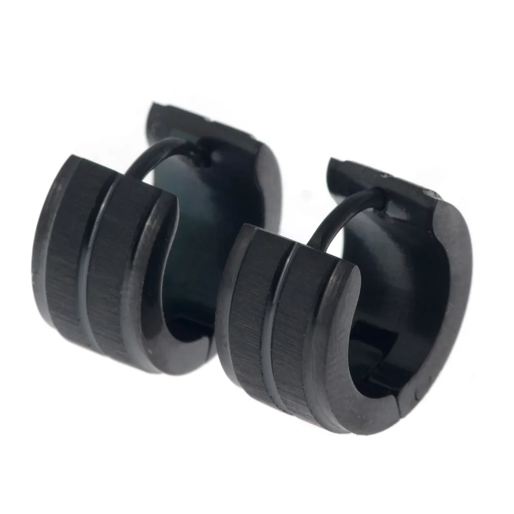 Готические панк-гвоздики 1 пара из нержавеющей стали для мужчин и женщин модные