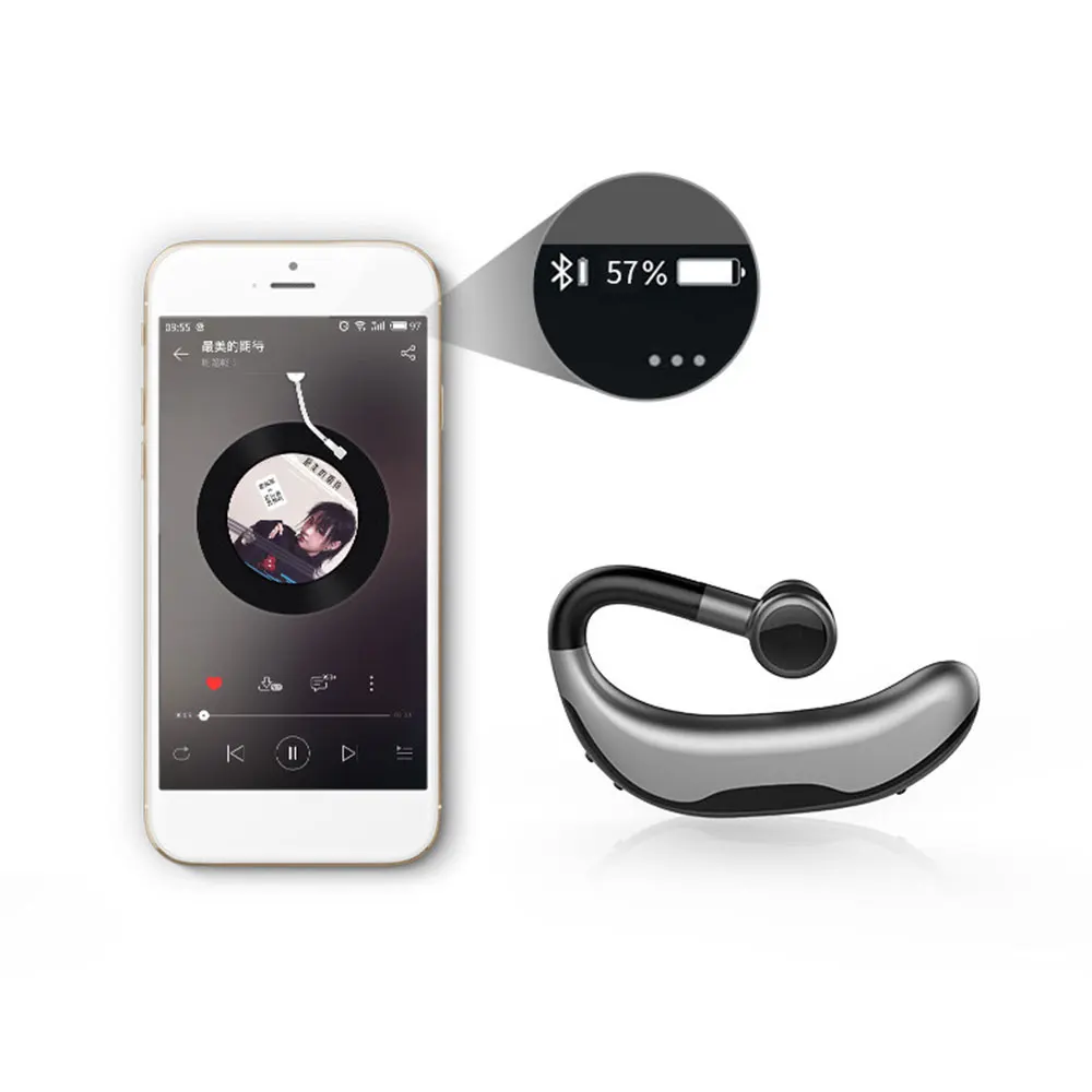 2019 Bluetooth/беспроводные наушники спортивные с подвесными ушками влагозащищенные