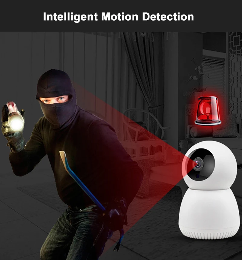 Hebeiros 1080 P Беспроводная ip-камера облачное хранилище человеческое Автоматическое