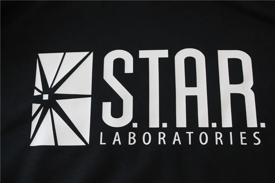 Толстовка с надписью The Flash Star Lab теория джика большого взрыва толстовка уличная
