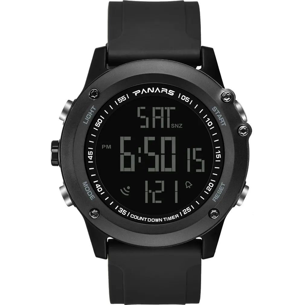 Мужские часы Роскошные водонепроницаемые спортивные цифровые мужские