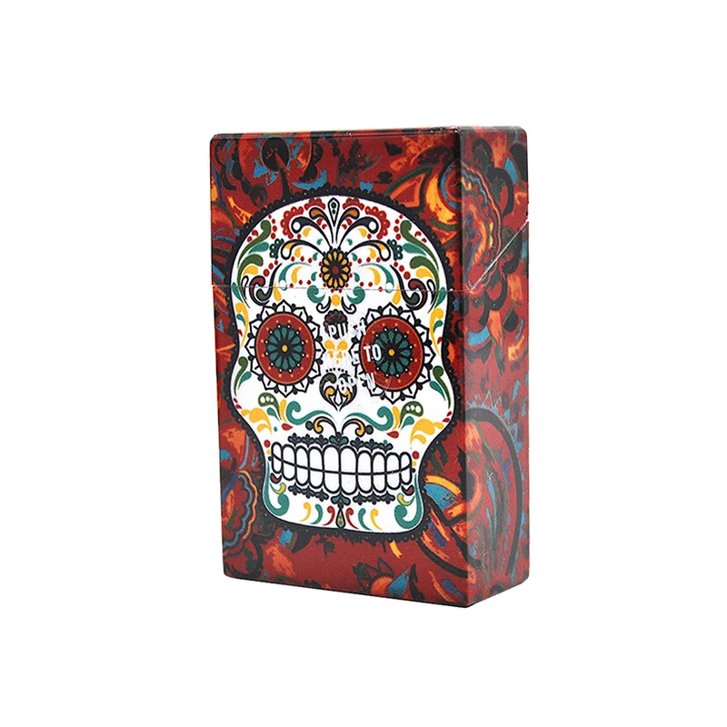 1 шт. чехол для сигарет с рисунком черепа гаджеты мужчин мешочек табака