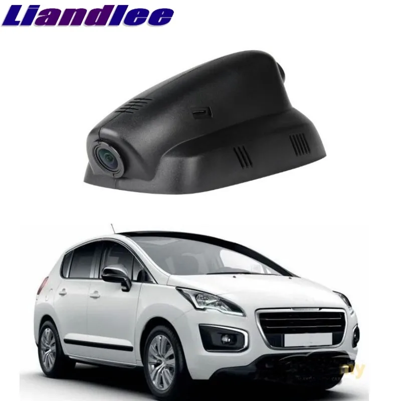 Автомобильный видеорегистратор Liandlee для Peugeot 3008 4008 2008 ~ 2018 с Wi