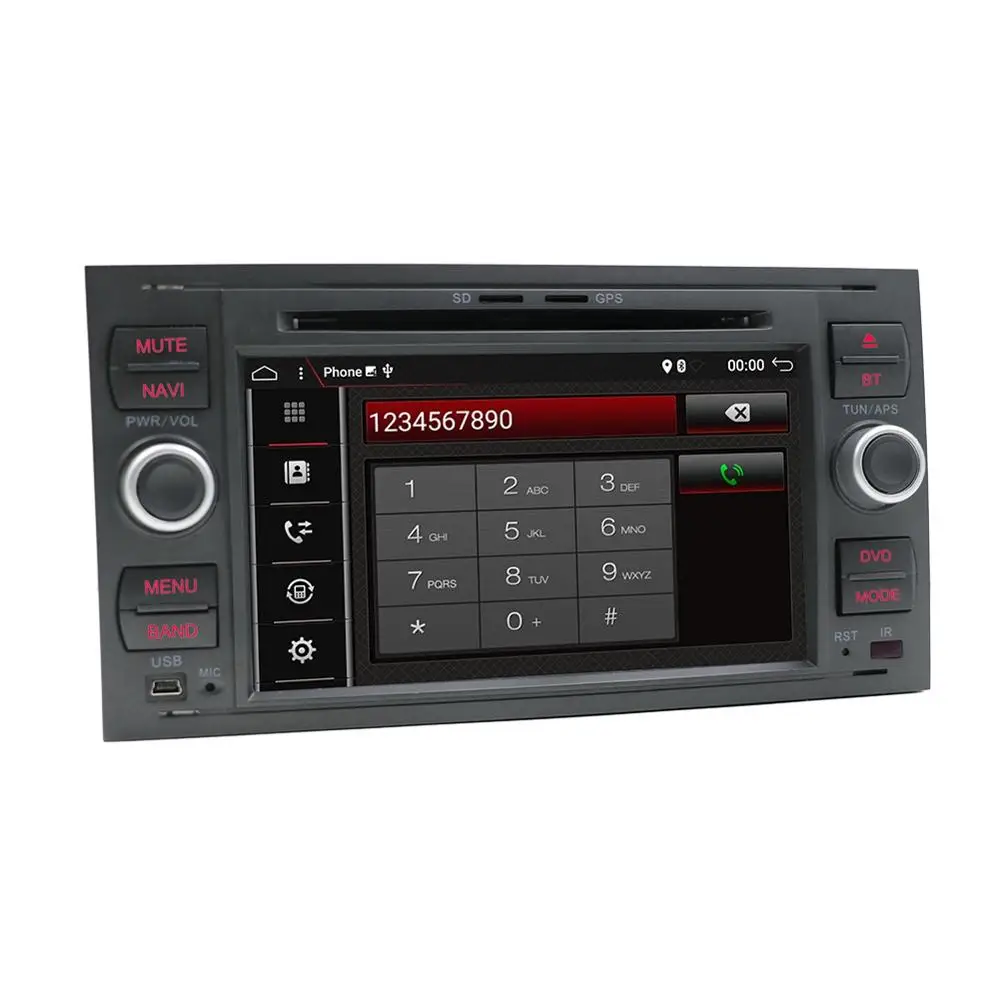 Android 9 0 2Din 8 core7 дюймов Автомобильный dvd плеер для Ford/Mondeo/Focus/Transit/C MAX/S MAX/Fiesta gps