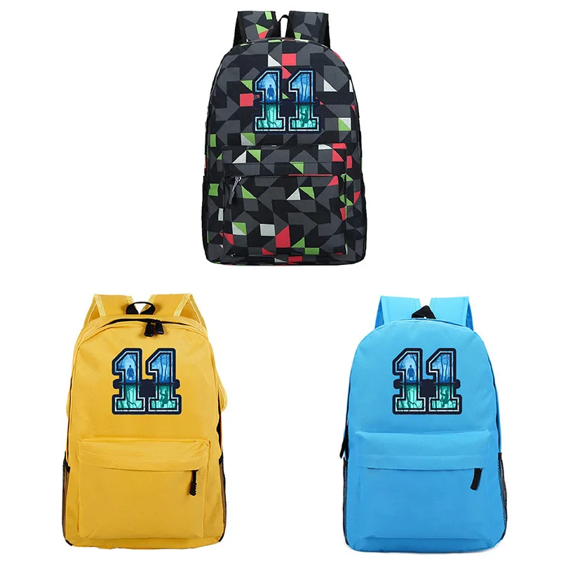 Рюкзак в стиле аниме plecak Sac A Dos Mochila Stranger Things 14xk рюкзак для школы детей унисекс
