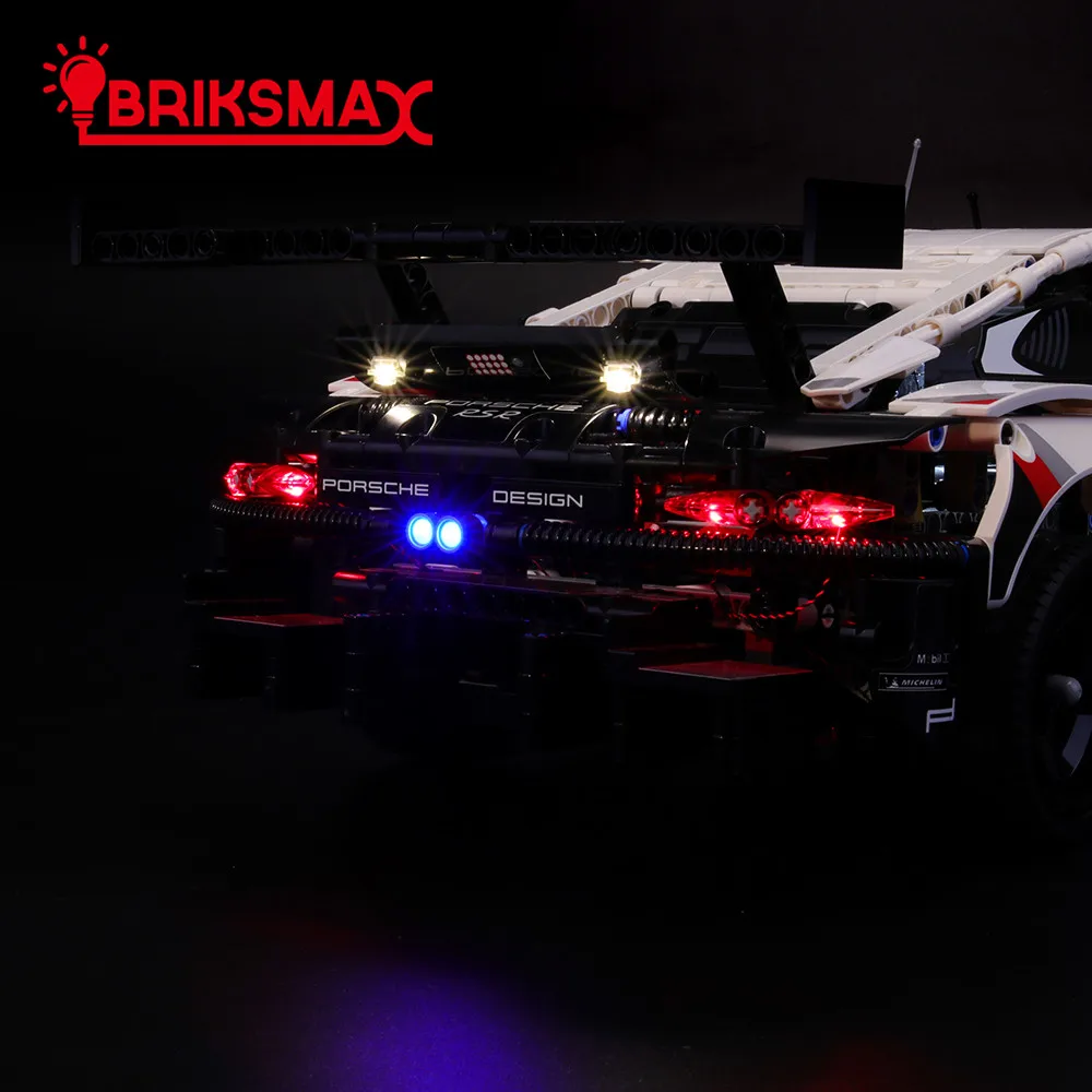 BriksMax осветительный комплект для строительных блоков серии Technic, совместимых с 42096(модель не входит в комплект