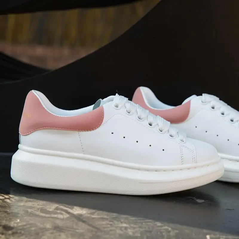 Stylesowner шикарные белые женские повседневные туфли на толстой платформе Корейская версия спортивная обувь на рифленой подошве - Цвет: 4