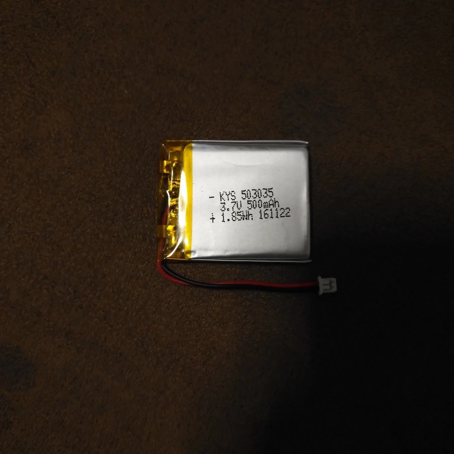 3.7 В встроенный полимерный липо Перезаряжаемые литий-ионный аккумулятор 500 мАч