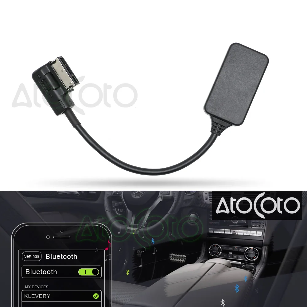 Модуль Bluetooth для Mercedes Benz W212 S212 C207 радио медиа интерфейс MMI Aux потоковый кабель адаптер беспроводной аудио вход