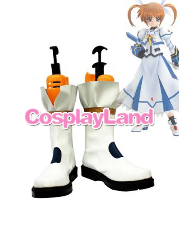 Сапоги на заказ Волшебная девушка Лирическая Nanoha Takamachi Ботинки для