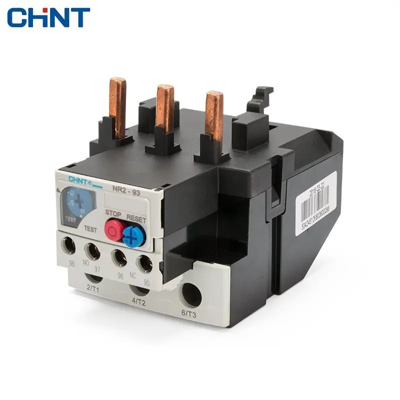 

CHINT Heat Relay NR2-93 Overload Protect 220v Heat Protect Relay Heat Overload Relay