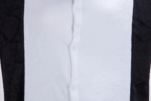 Новая зимняя Аниме Пижама для взрослых и детей пижама в виде черного пингвина