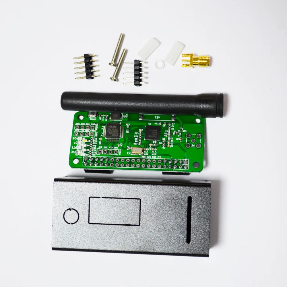 UHF &amp VHF MMDVM hotspot поддержка P25 DMR YSF + черный корпус OLED для raspberry pi |