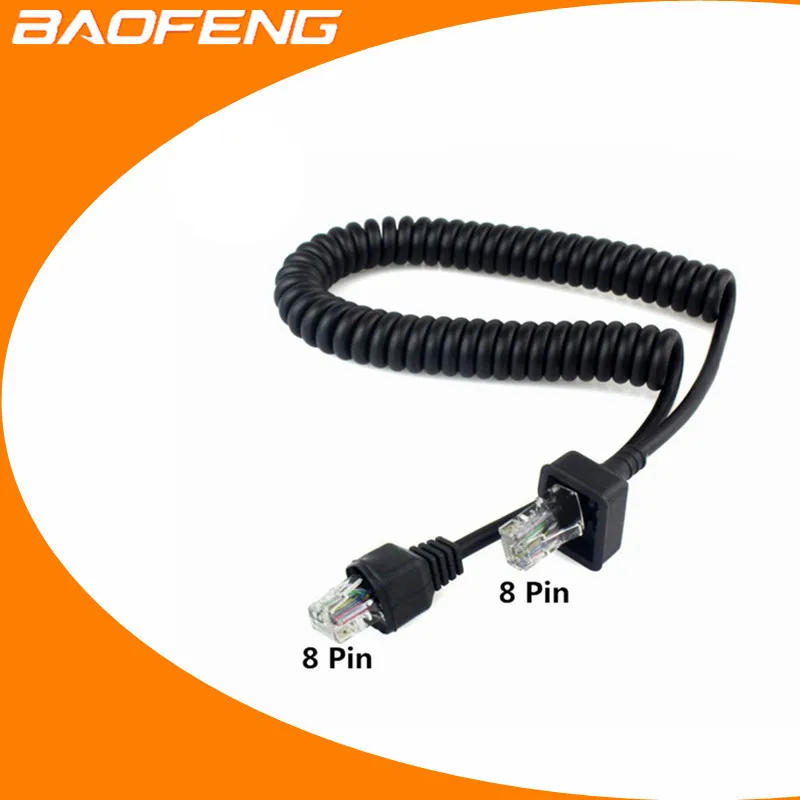 8-контактный запасной Динамик Микрофон Кабель Провод для микрофона Kenwood TK-868G TK-768G