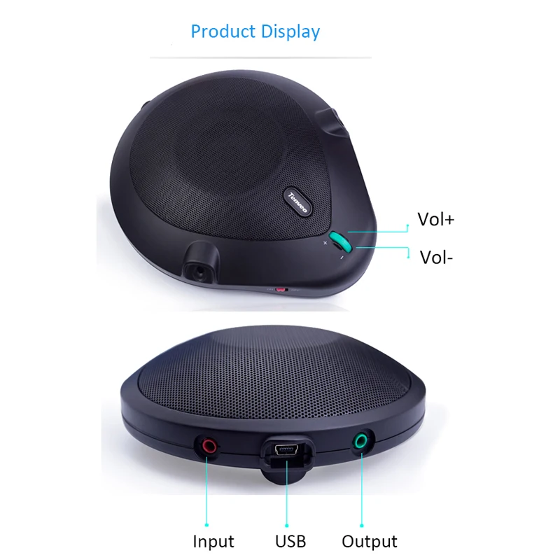 TONGVEO AQ1 USB Plug and Play Video Conference speaker Face Time Call Call|Микрофоны| |