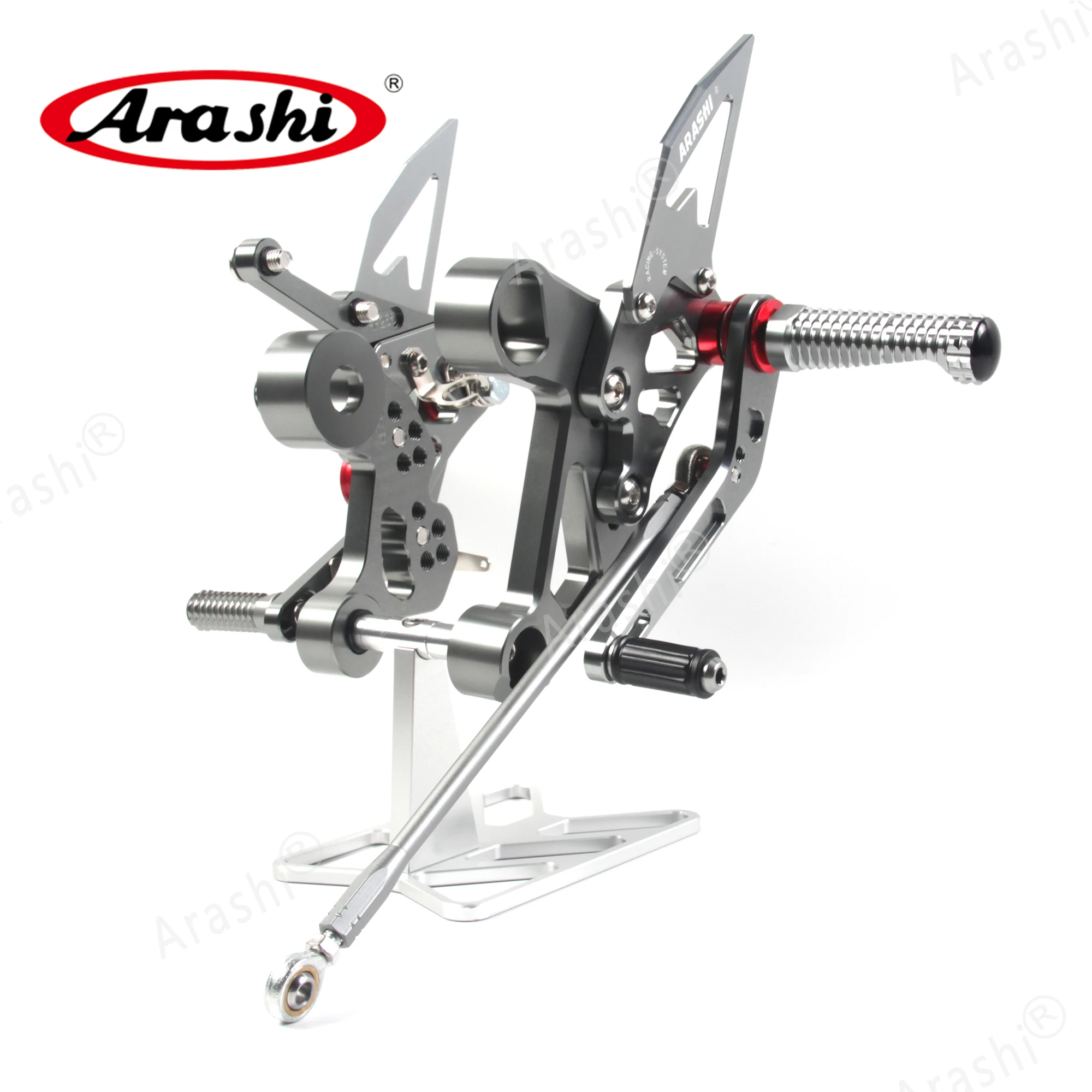Араши для YAMAHA MT09 MT 09 2014 2021 ЧПУ Регулируемая подножка Rearset подножек FZ09 FZ 2017 2018 2019 2020
