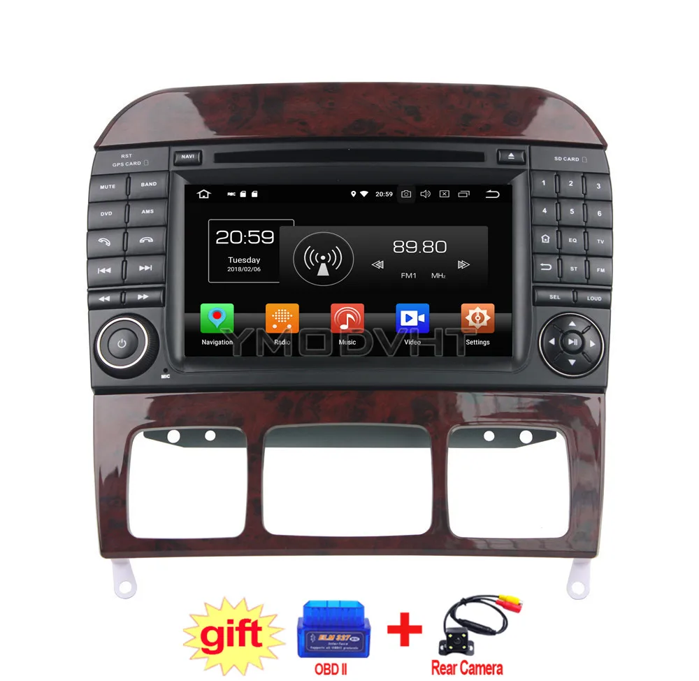 YMODVHT 7 дюймов Android 8 0 Восьмиядерный PX5 4 ГБ Автомобильный dvd плеер Радио Стерео GPS для