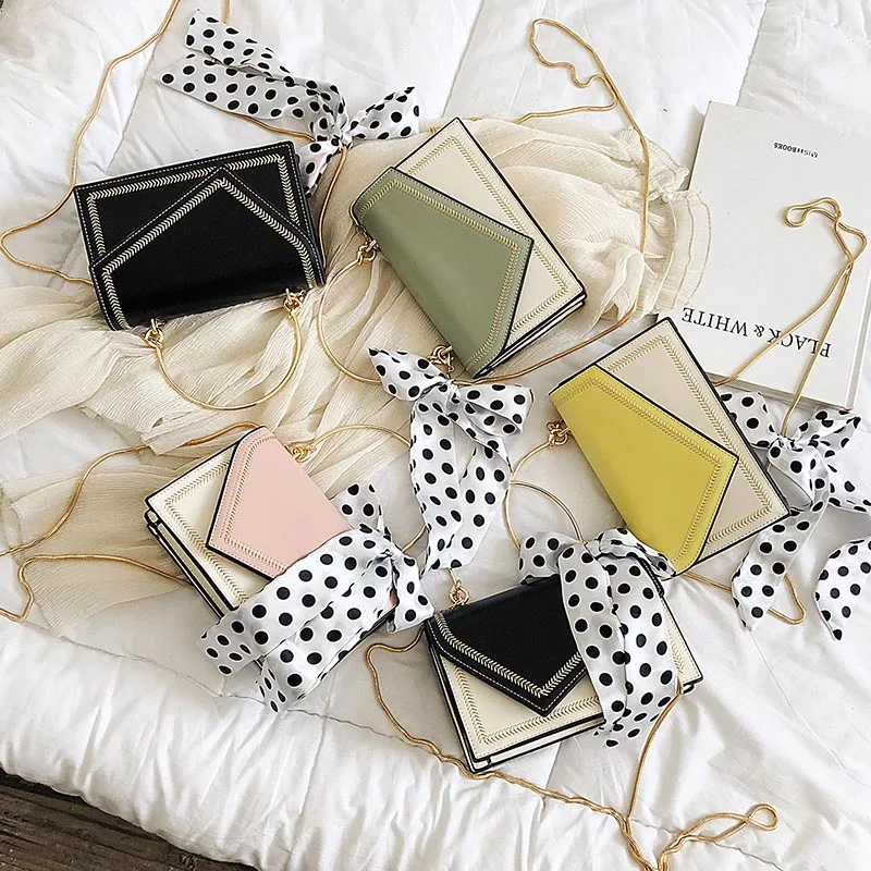 

CASMOR Brand Women Handbag 2019 Famous Design PU Leather Totes Dot Scarves Fashion Top-Handle Shoulder Crossbody Bags Female