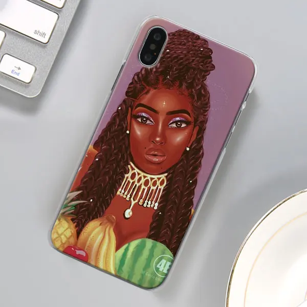 06 MELANIN POPPIN чехол для телефона для Apple iPhone X XR 7 8 Plus 6 6s Plus XS MAX 11 Pro Max SE чехол для телефона Coque - Цвет: 06