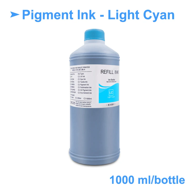 Набор пигментных чернил для Epson Stylus Pro 1000 7600 9600 7500 9500 10000 10600 7800 7880 9800|Наборы