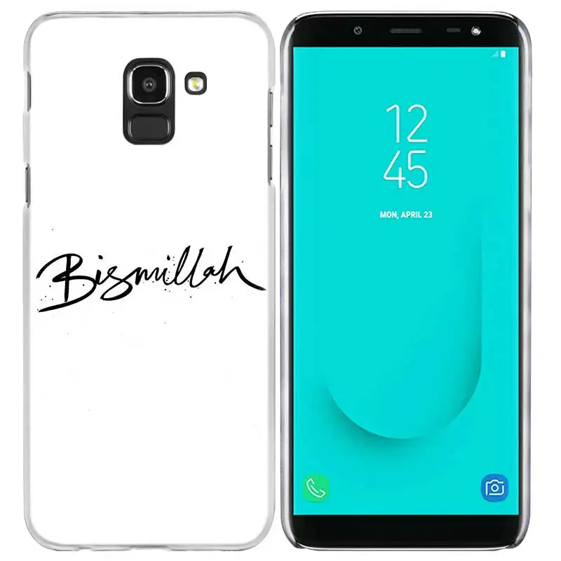 Жесткий пластиковый чехол для samsung Galaxy J2 J3 J4 J5 J6 J7 J8 Prime Plus мусульманский ислам бисмилла
