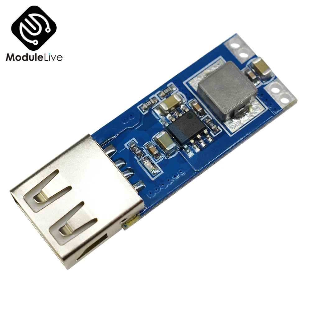 

Power Charge Module Step Up DC-DC 3V/3.3V/3.7V/4.2V to 5V USB 1A 2A Step Up Module Vehicle Power Charge Module Board New