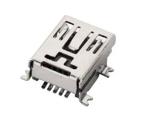 10 шт. Mini USB Тип B Женский 5-контактный SMT SMD гнездо разъема ПП | Электронные
