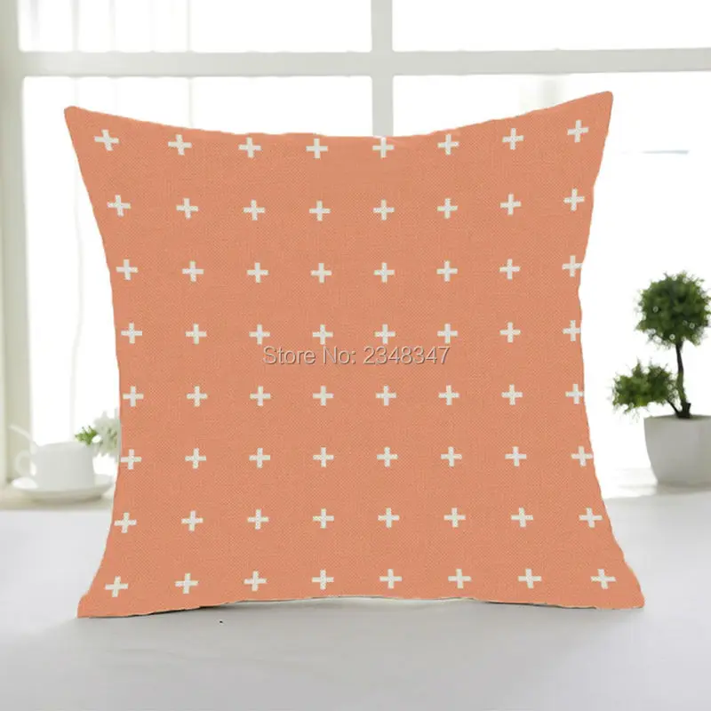 Модная накидка в горошек декоративная льняная подушка для сиденья автомобиль