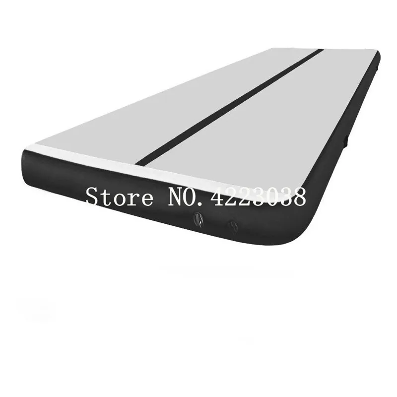 Pаспродажа Надувной воздушный трек 6x1x0,2 м, гимнастический коврик для акробатики, воздушный пол для домашнего использования, пляж, парк, бесплатная дост...