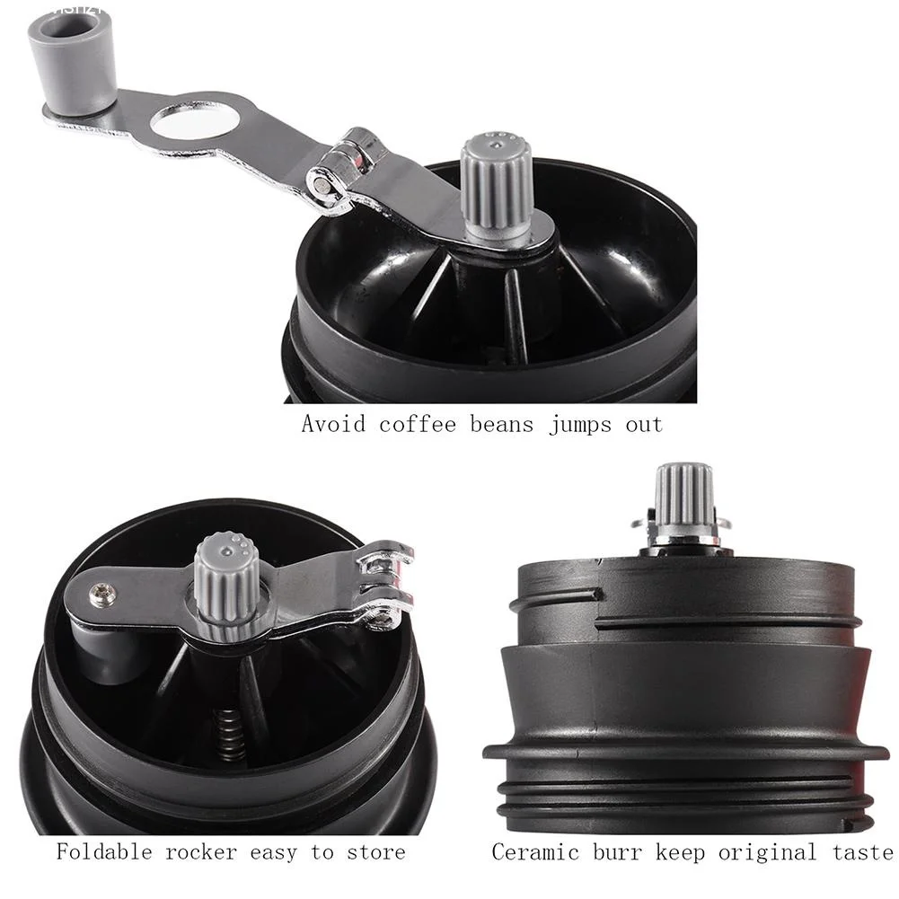 Portable Mini Coffee Grinding Machine 240ML Manual Maker Travel Mug | Дом и сад