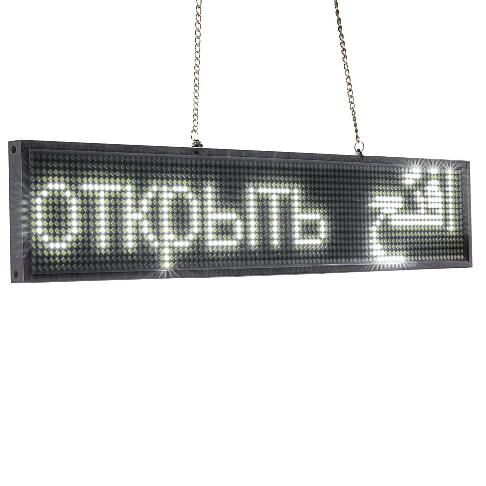 Программируемая светодиодная вывеска P5 SMD для магазина экран с обратным