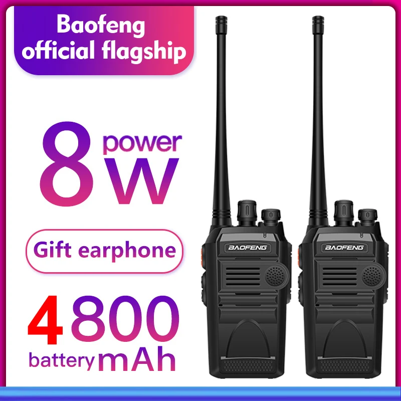 2 шт./лот BAOFENG 999S plus Walkie talkie UHF двухстороннее радио baofeng 888s UHF 400-470 МГц 16CH портативный приемопередатчик с наушником