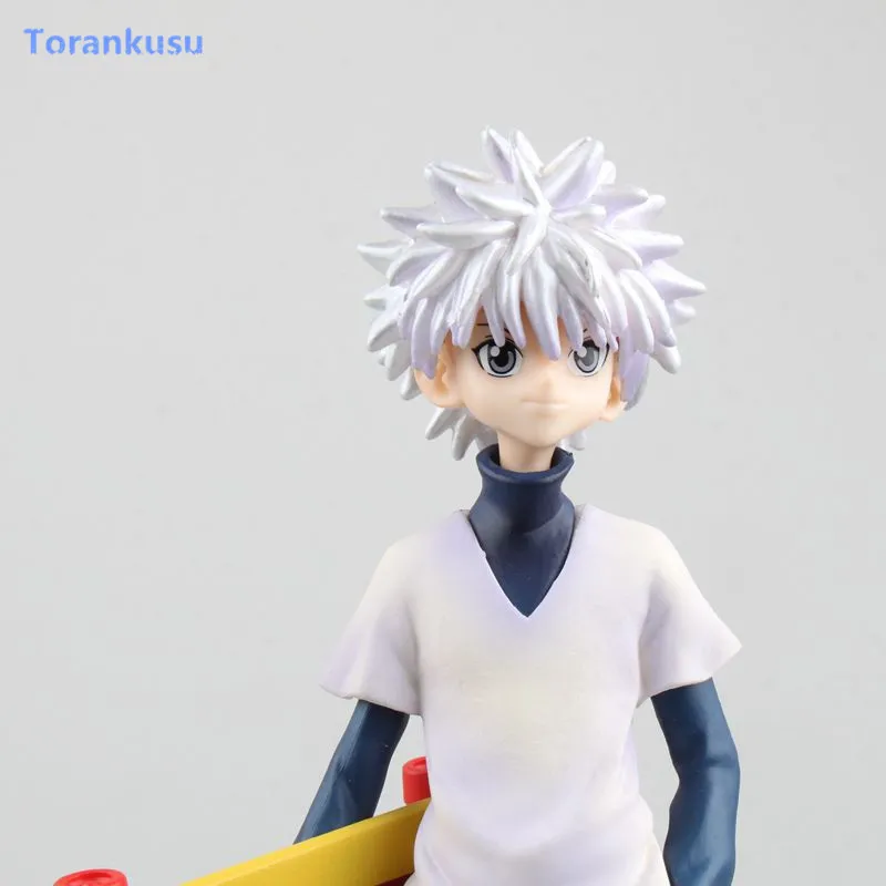 Hunter X фигурку Гон Фрикс хоть Zoldyck Сапожки в стиле ПВХ фигурка игрушки 200 мм аниме