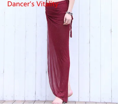 Only Skirt as Photo Танец живота Новое поступление Женская сексуальная одежда для начинающих восточных индийских танцев летняя тренировочная одежда Топ Юбка Одежда для выступлений - Цвет: Only Skirt as Photo
