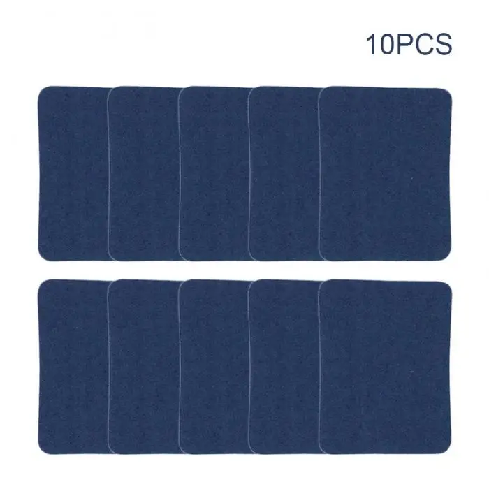 Новые 10 шт железные на джинсовой ткани патчи для одежды джинсы железа на ремонте