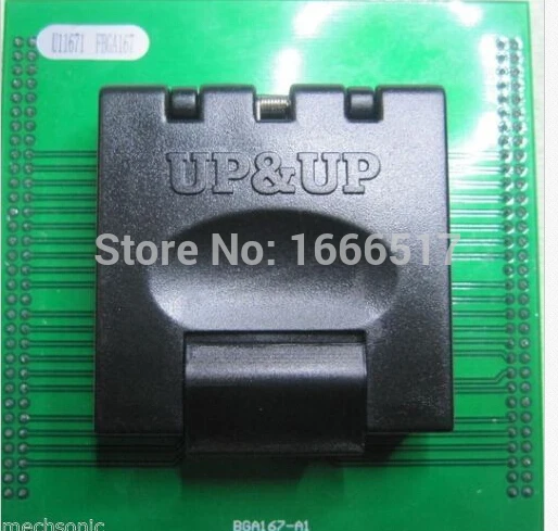 Новый адаптер для розетки U11671 FBGA167 программатора UP818 UP828|adapters for programmer|adapter socketadapter