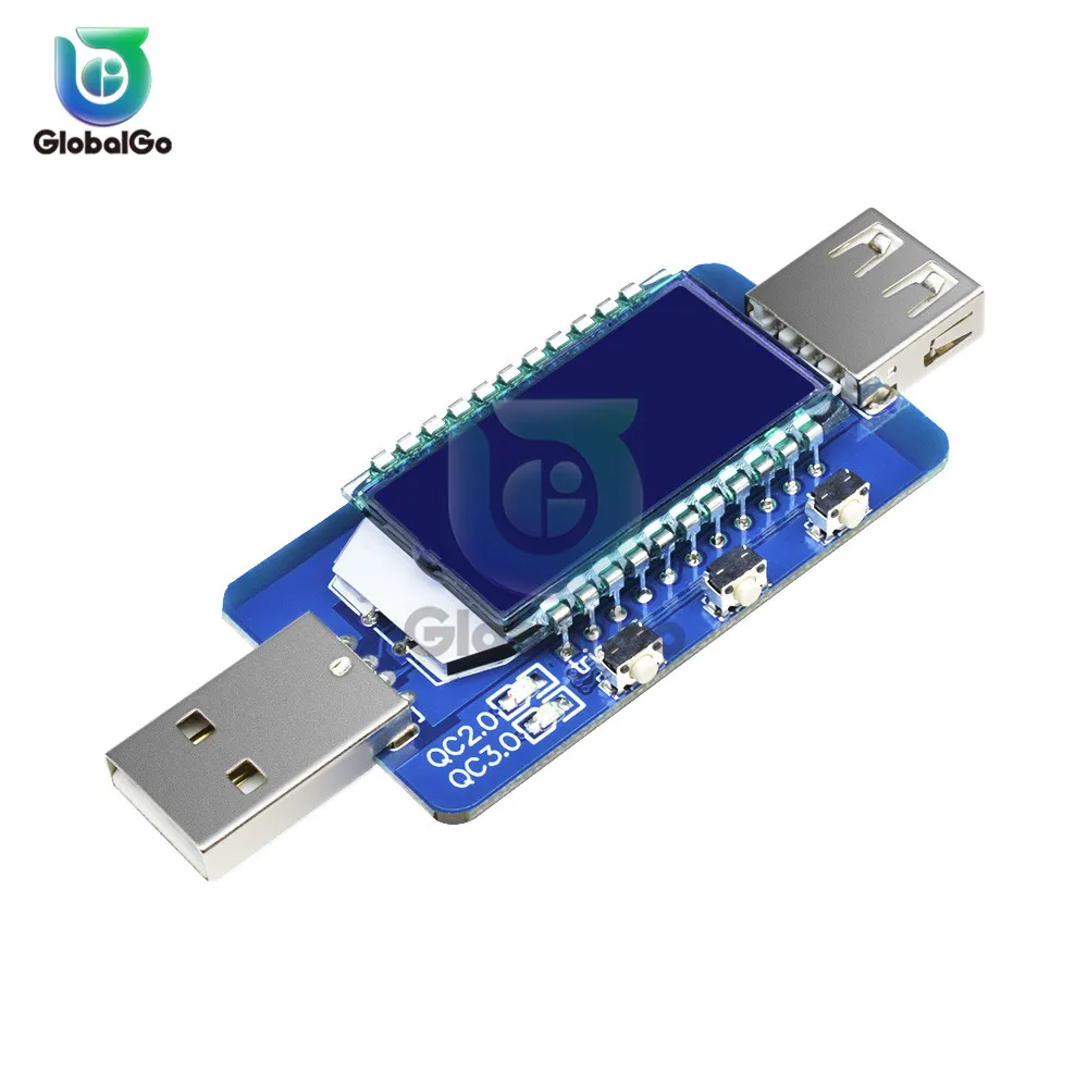 QC3.0 QC2.0 4 V-28 V Электрический афера Мощность триггер ЖК-дисплей цифровой детектор USB тестер Напряжение измеритель тока тестер Вольтметр Амперметр