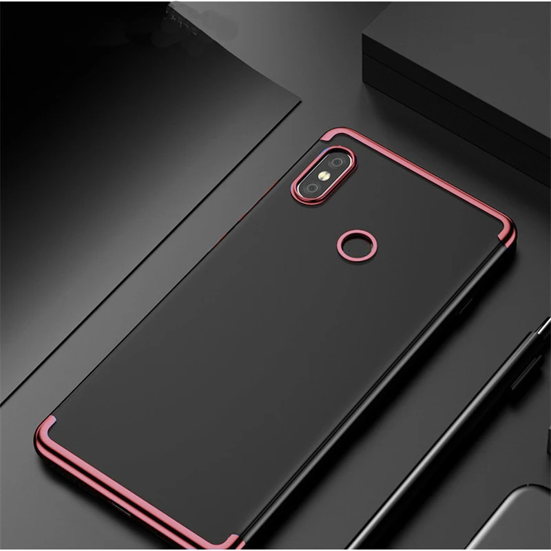 Чехол для Xiaomi Mi A2 чехлы силиконовая задняя крышка прозрачный мягкий