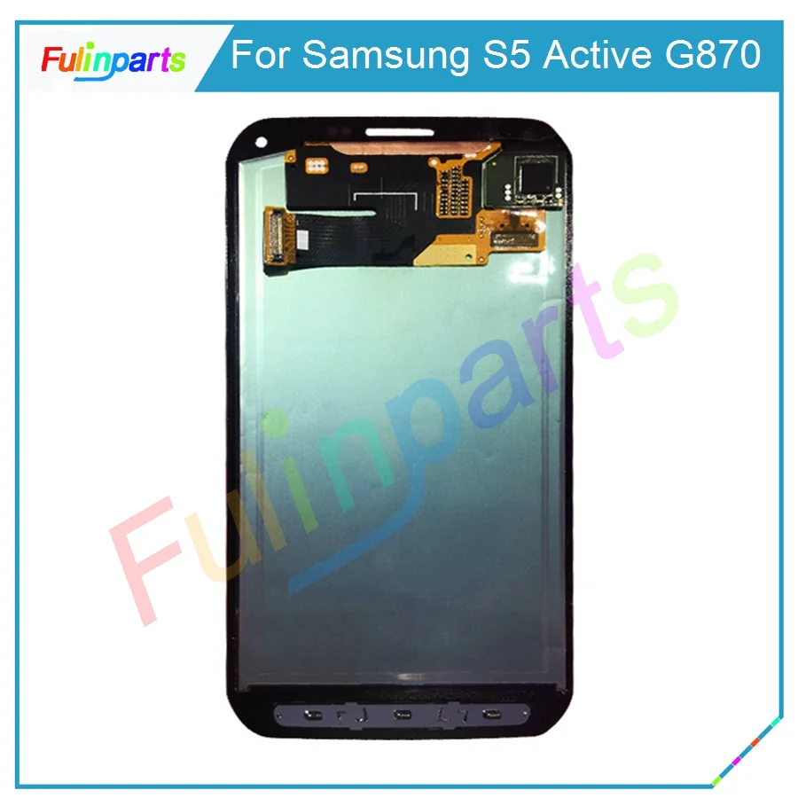 Для Samsung Galaxy S5 Active AMOLED LCD G870 дисплей кодирующий преобразователь сенсорного экрана