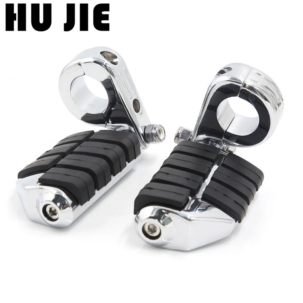 Мотоцикл 1.25" 32мм Хайвейная Полка для Ног с Креплением для Harley Sportster Softail Suzuki Yamaha Honda GoldWing GL1500.