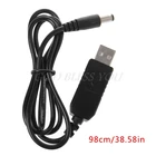 USB 5V до 8,4 V Питание кабель для велосипеда светодиодный головной светильник 18650 Батарея пакет