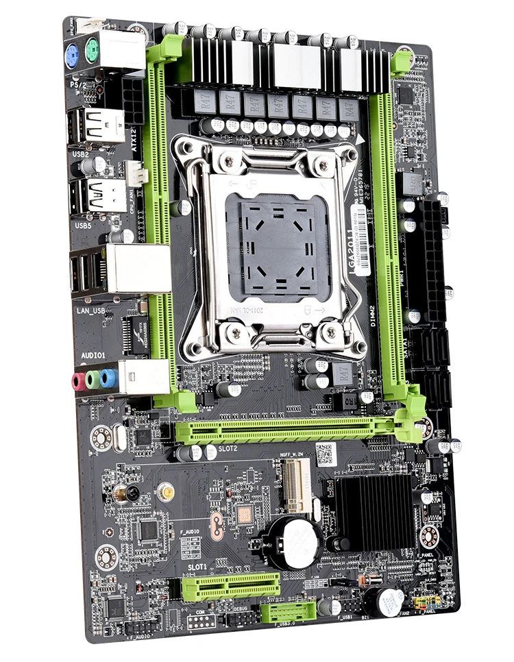 Jingsha X79 M2 материнская плата LGA2011 ATX USB2.0 SATA3 PCI-E NVME M.2 SSD поддержка памяти REG ECC и процессор Xeon E5