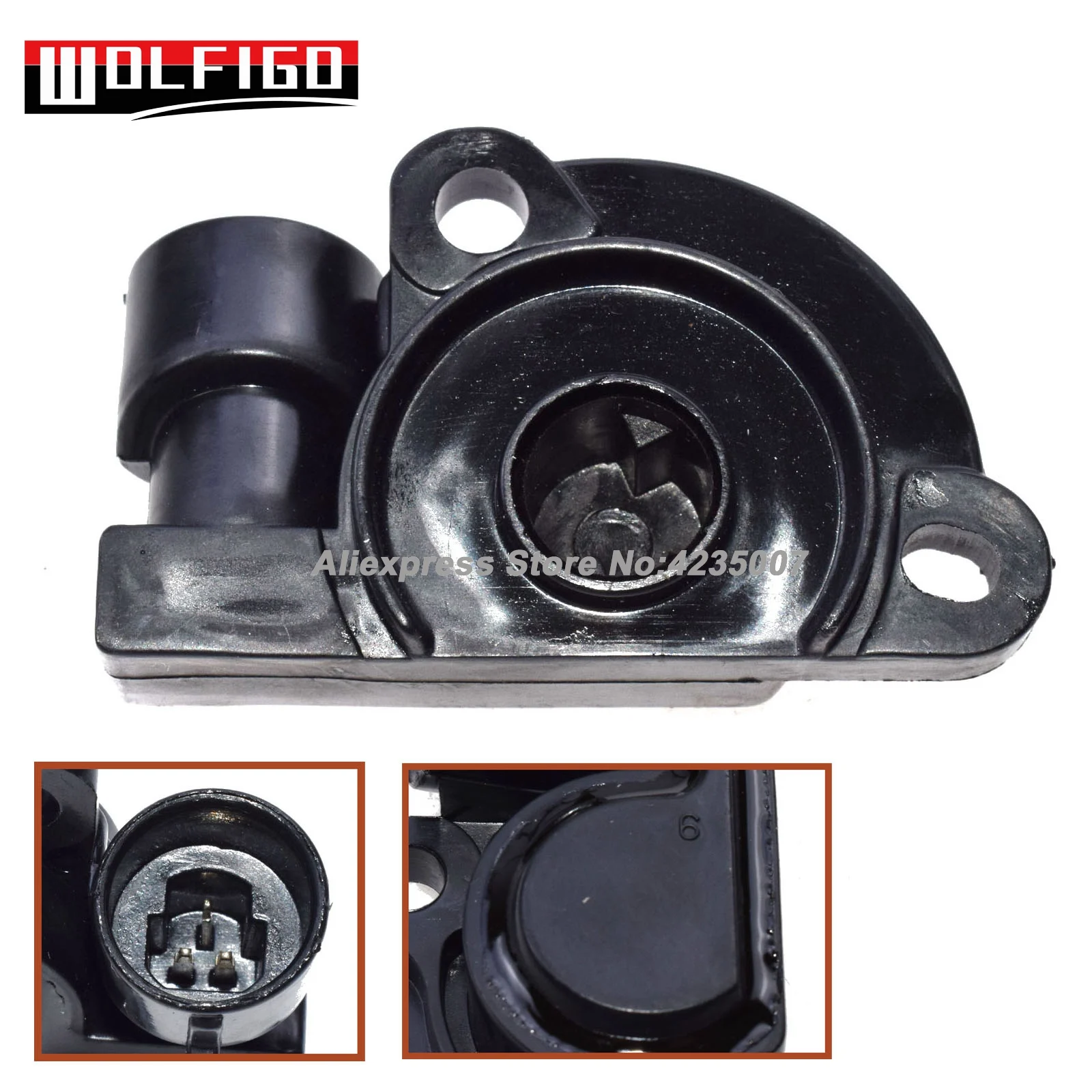WOLFIGO Новый Датчик положения дроссельной заслонки s TPS112 для Chevy G MC Daewoo Cadillac P30 94580175