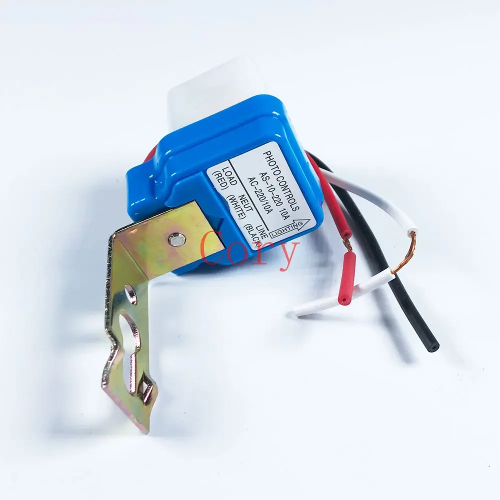 1 шт. 10A AC 220V 50Hz уличный дорожный свет автоматический сенсор управляемый