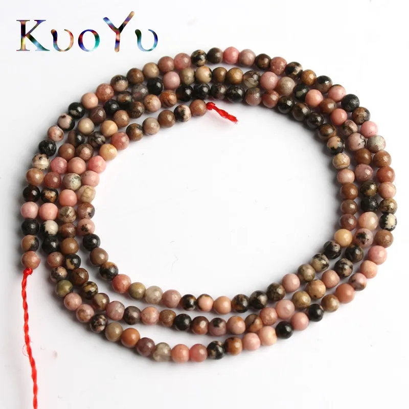 Black lace rhodonite Натуральный Камень лабрадорит Агаты тигровый глаз кварцевые бусины Круглые свободные бусины для самостоятельного изготовления ювелирных изделий браслет 15 ''нить 2 мм 3 мм - Цвет: Black lace rhodonite