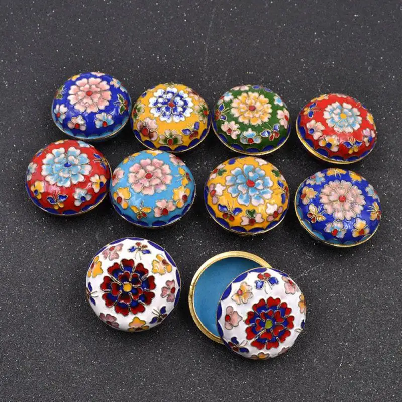 Старинные ювелирные изделия в китайском стиле коробка цветочный узор