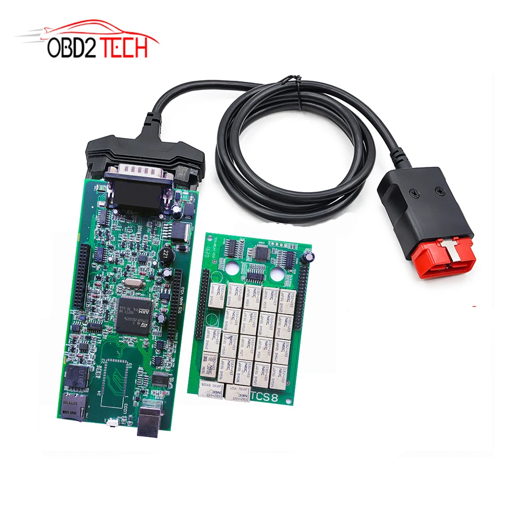 5 предметов/Лот размер с V3.0 двойная зеленая PCB TCS PRO PLUS Bluetooth V2016.00 + keygen/2016 01 версии DHL