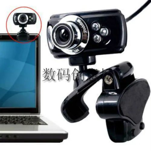 USB 50 Мегапиксельная HD Веб-Камера камера и Микрофон Mic 3 LED Портативных ПК Skype |